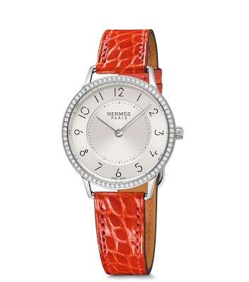 من اجمل ساعات معرض بازل 2015، ساعة Slim D' Hermès