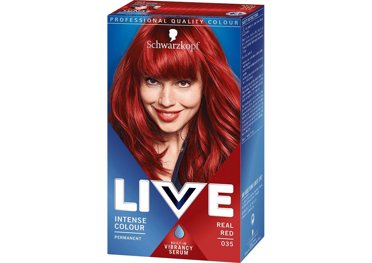 افضل صبغة شعر احمر 