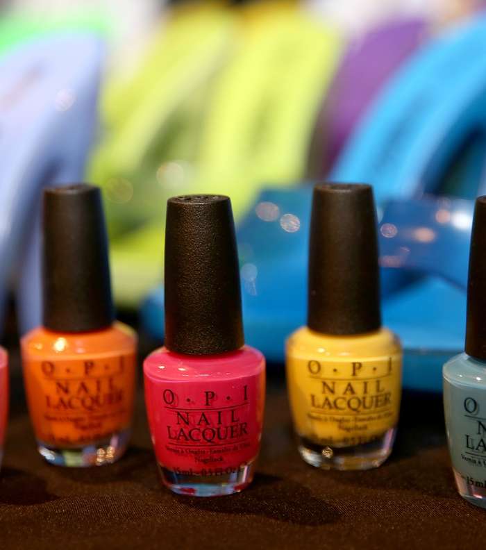 ألوان طلاء أظافر OPI  في عرض جيريمي سكوت النيويوركي
