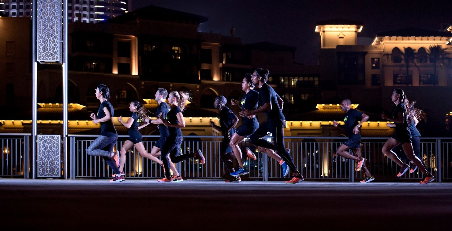 تمارين الركض منتصف الليل مع Nike+