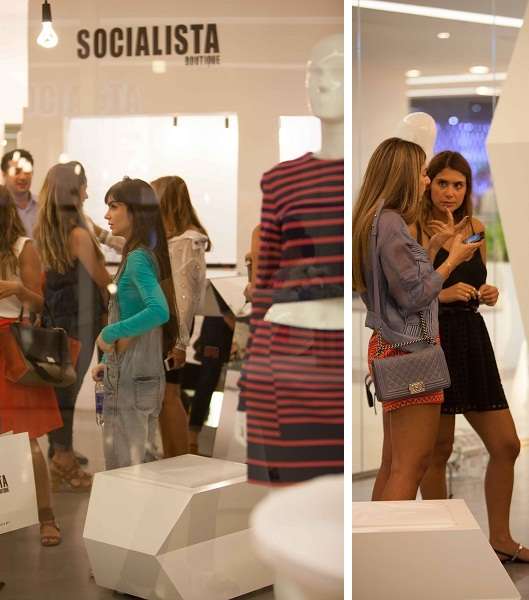 حشد من أبرز محبّي الموضة في Socialista Boutique
