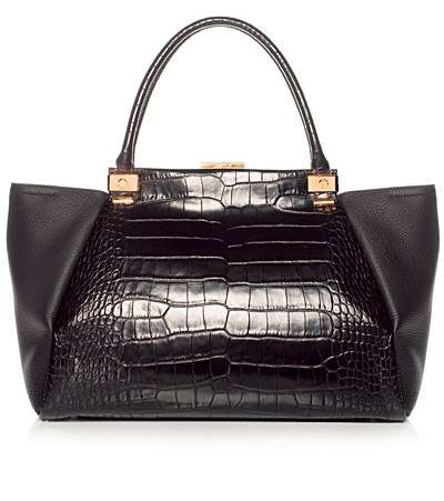 من Lanvin، اختاري الحقائب المصنوعة من جلد التمساح لربيع 2013