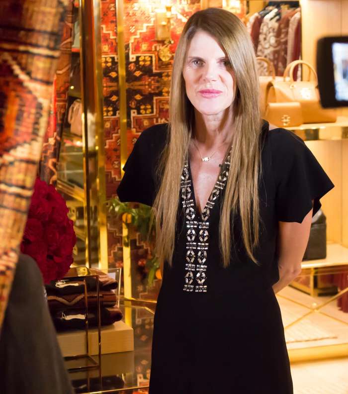 عاشقة الموضة أنا ديلو روسو في حفل افتتاح متجر توري بورش في قطر