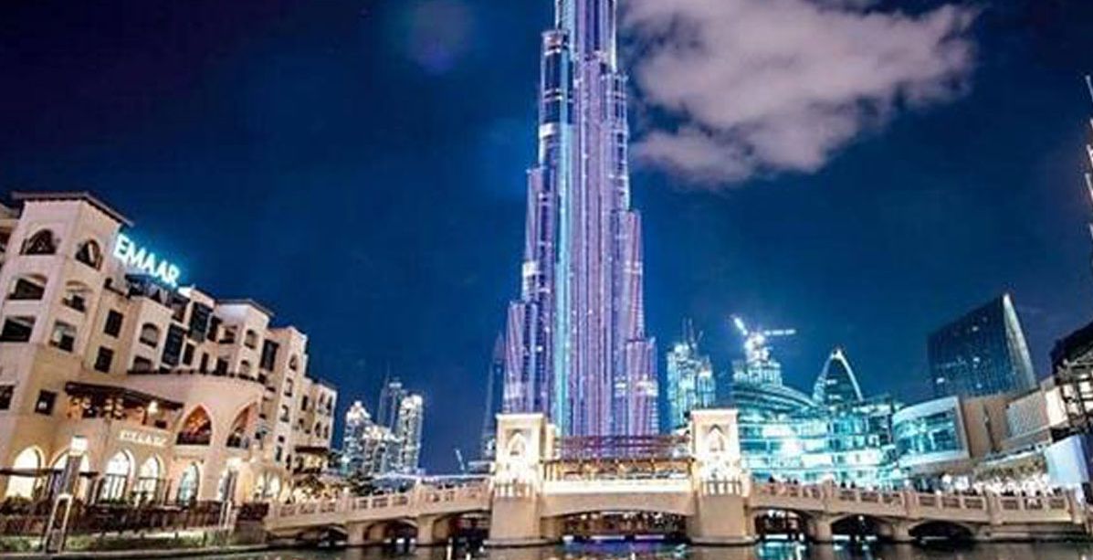 تغطية برج خليفة بالجيل الخامس