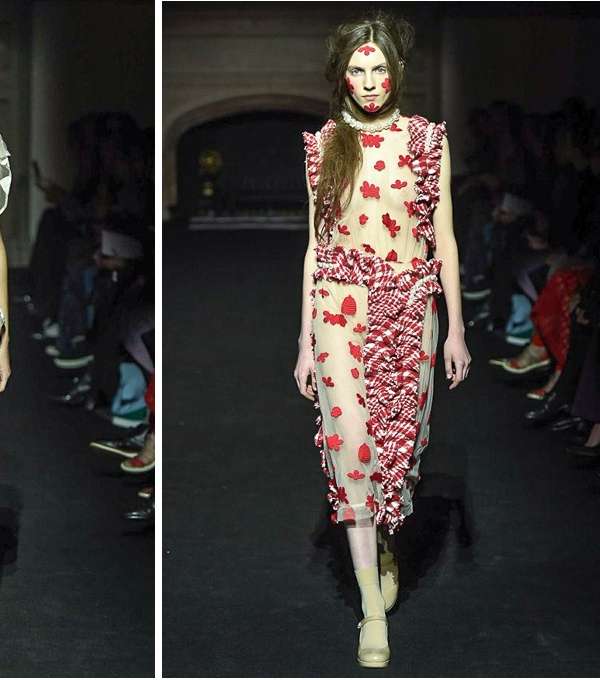 اليك اجمل الازياء من توقيع Simone rocha لشتاء 2016