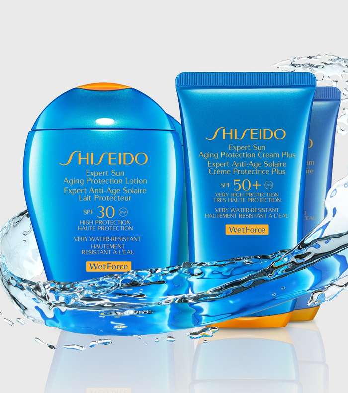مستحضرات الوقاية من الشمس من Shiseido