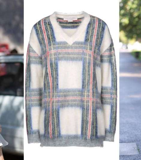من موديلات الكنزات الرائجة في شتاء 2014، الكنزات بموضة الـ Plaid