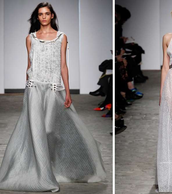 من مجموعة الأزياء الراقية لصيف 2014، إليك تصاميم Vionnet