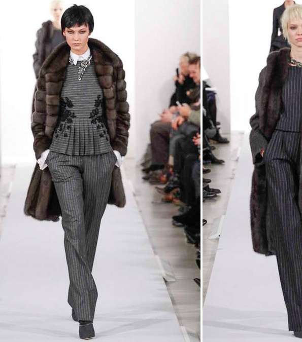 إكتشفي أزياء أوسكار دي لا رانتا لشتاء 2015