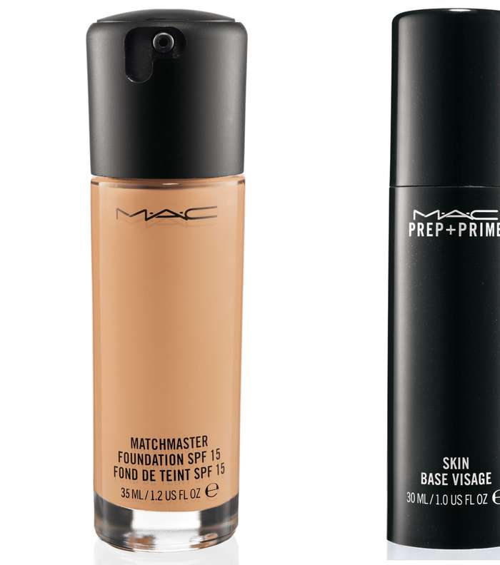 Mac Prep n Prime Skin Primer and Mac Matchmaster Foundation