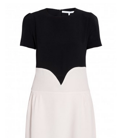 فستان ناعم قصير من Victoria Beckham