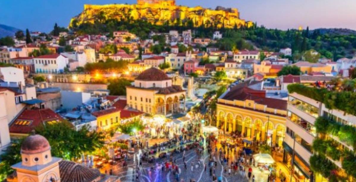 التسوق في أثينا