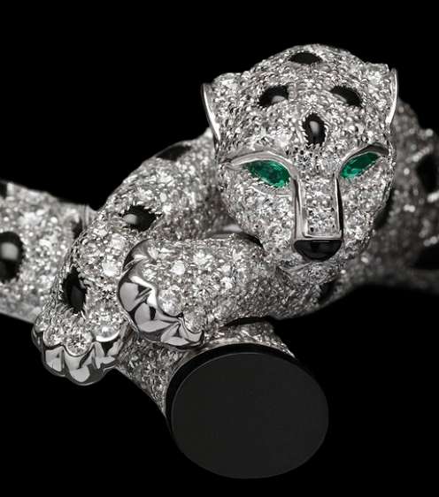 جوهرة Cartier على شكل نمرة متألّقة