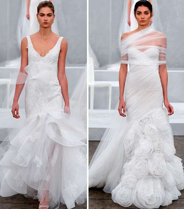 أنت الحوريّة يوم الزفاف بتوقيع Monique Lhuillier 