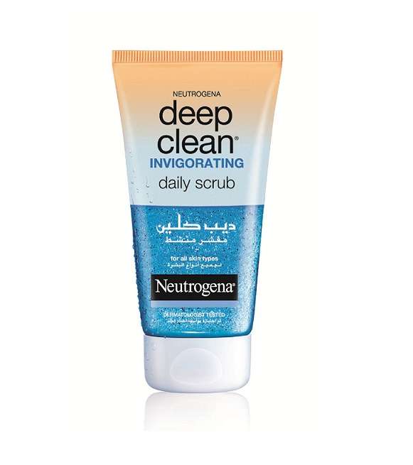 Deep Clean Invigorating المقشّر الجديد من ®Neutrogena