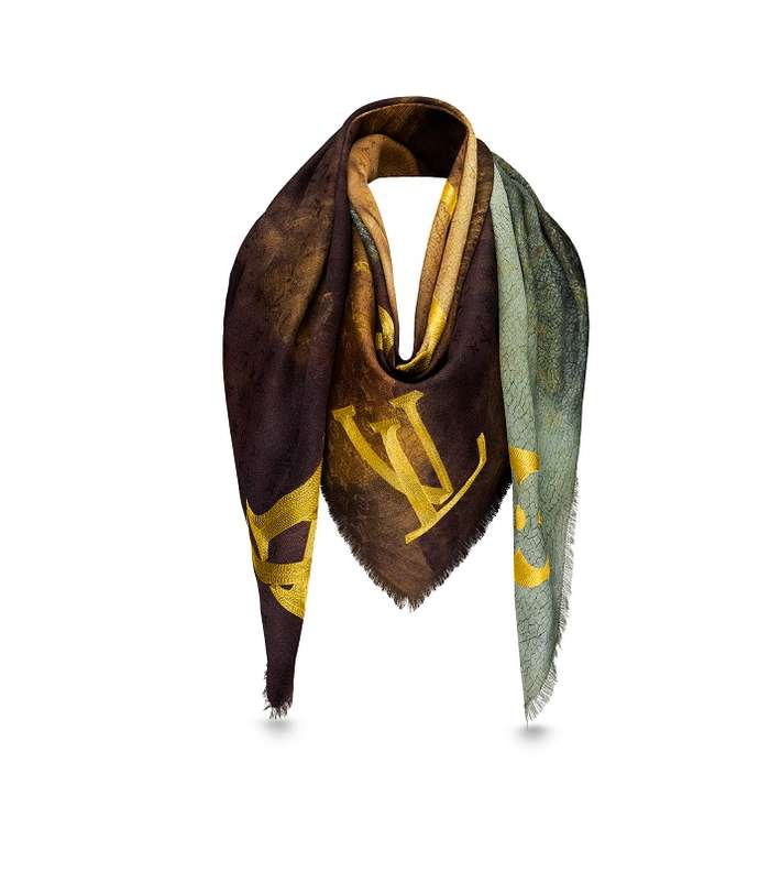 شال لويس فويتون من توقيع جيف كونز