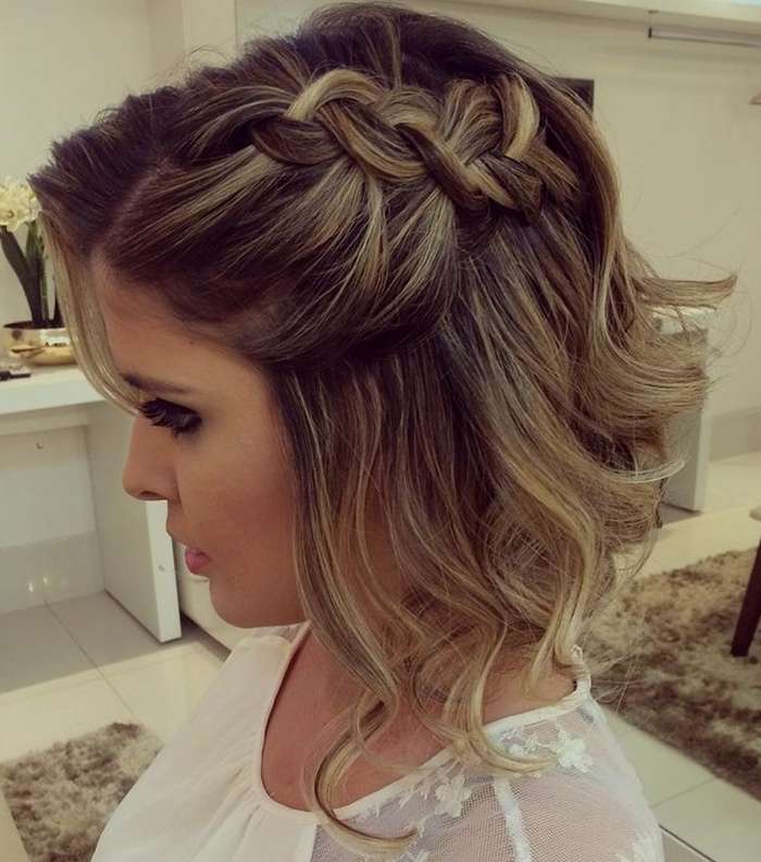 اجمل تسريحات زواجات للشعر القصير