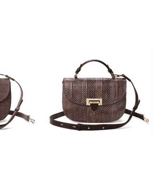 حقائب يد من الجلد مميّزة بطبعات جميلة