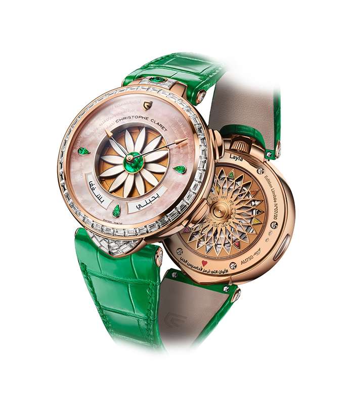 اليك بالصورة، ساعة مخصصة للشرق الاوسط من تصميم Christophe Claret