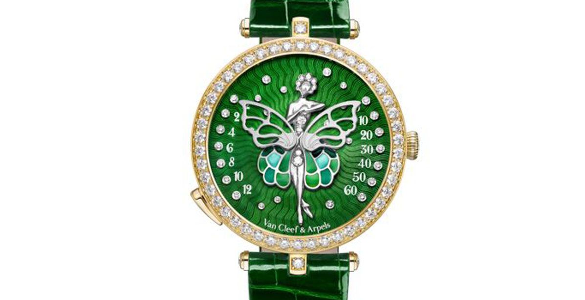 ساعة فان كليف اند اربلز الخاصة بمنطقة الشرق الاوسط بعنوان باليرين انشانتيه