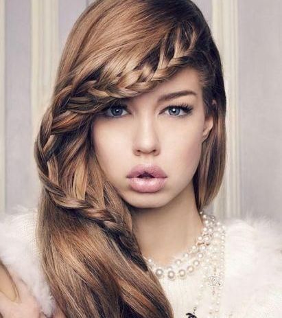 تسريحة مميزة تناسب سهراتك!