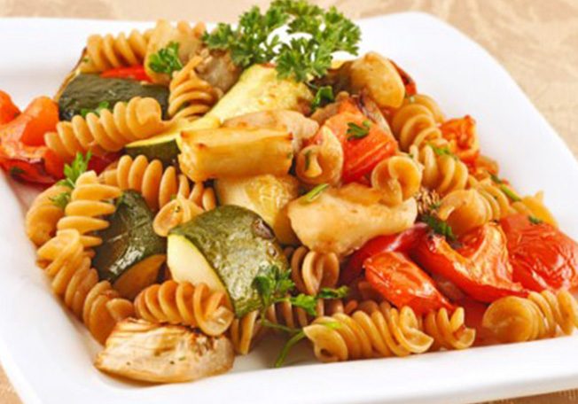 معكرونة الخضروات