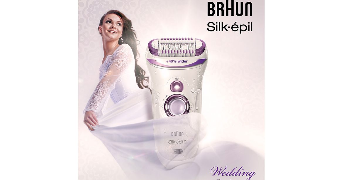لماذا على كل عروس استعمال Silk-épil 9 SkinSpa؟