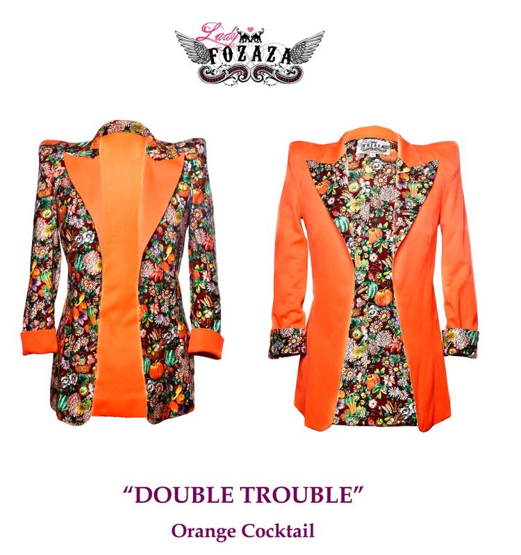 اختاري بليزر باللون البرتقالي من مجموعة ليدي فوزازا