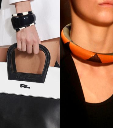 إختاري لصيف 2014 المجوهرات بالاشكال الهندسية