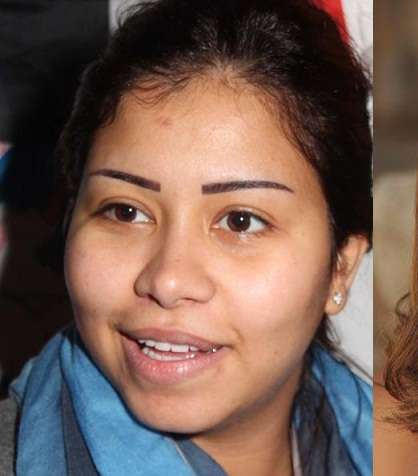 شيرين..وشحوب البشرة المتعبة! 