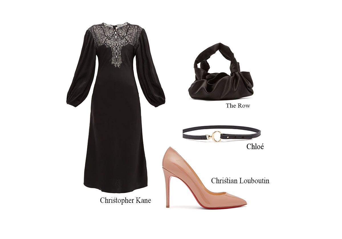 طرق تنسيق الفستان الاسود لاطلالة مميزة في عام 2020