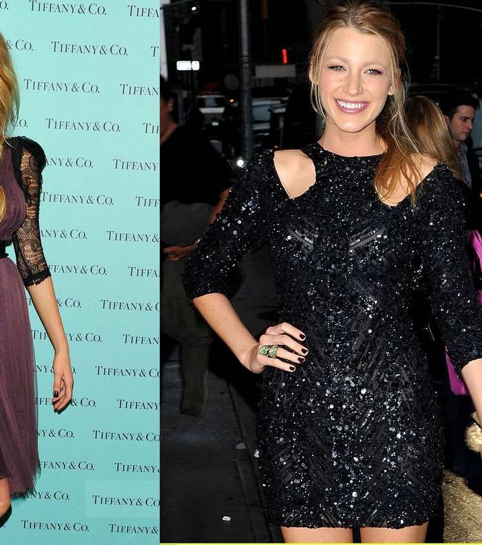 بلايك لايفلي في تصاميم إيلي صعب