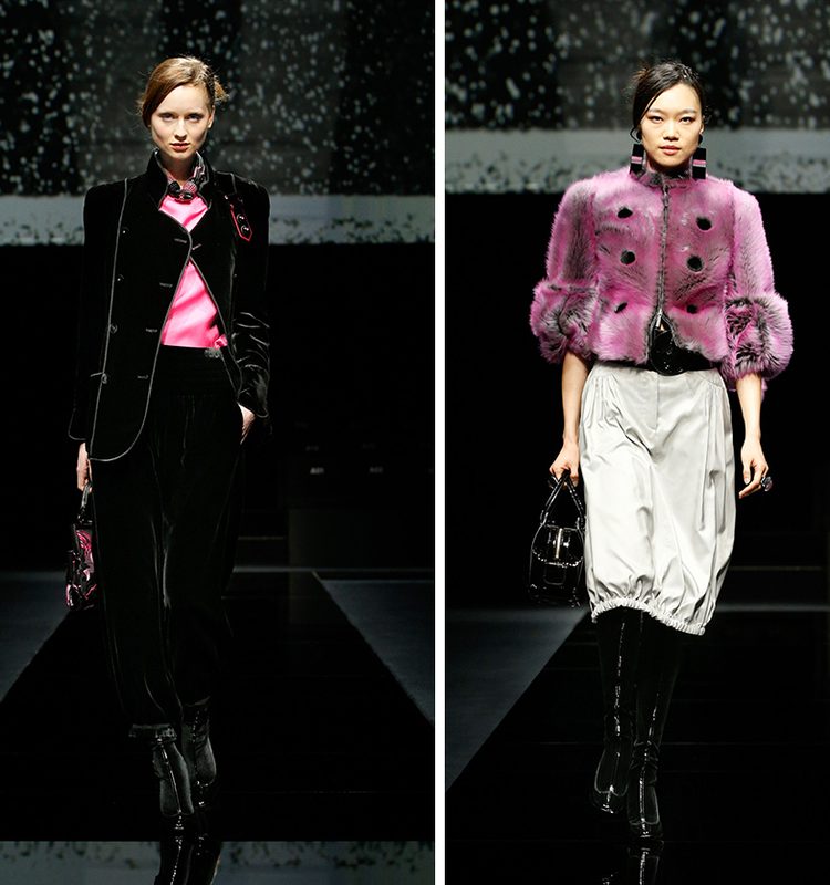 عرض جورجيو ارماني لخريف وشتاء 2020 2021