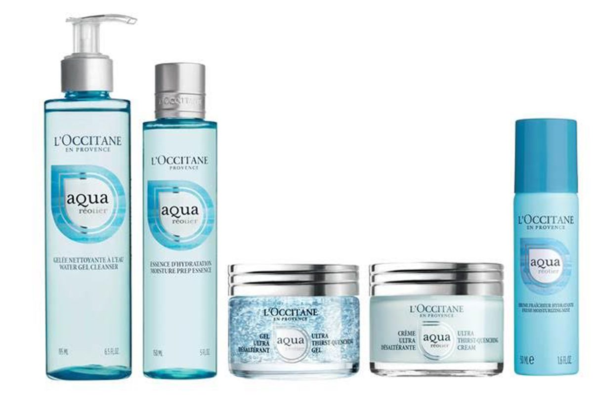 مجموعة  Aqua Réotier الجديدة من L'Occitane: 