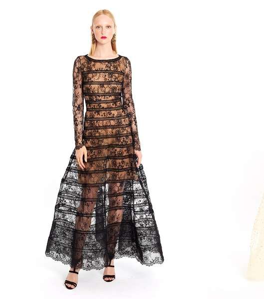 مجموعة فساتين أنيقة من تصميم Oscar de la Renta