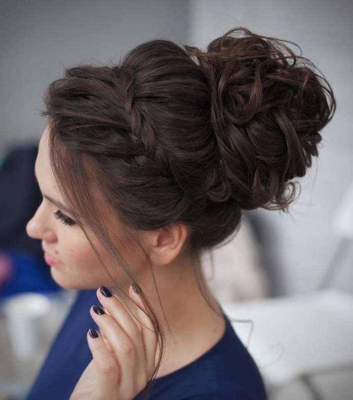 صور اروع تسريحة الكعكة الفوضوية