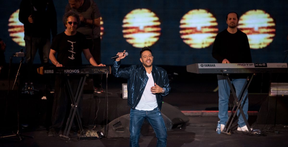 لأول مرة عمرو دياب وحمد حماقي في حفل واحد في موسم الرياض