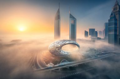 محمد بن راشد يعلن عن أجمل مبنى على وجه الأرض ستطلقه الإمارات للعالم