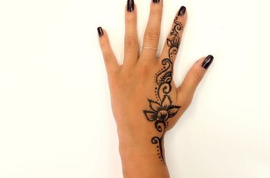 Person, Human, Henna