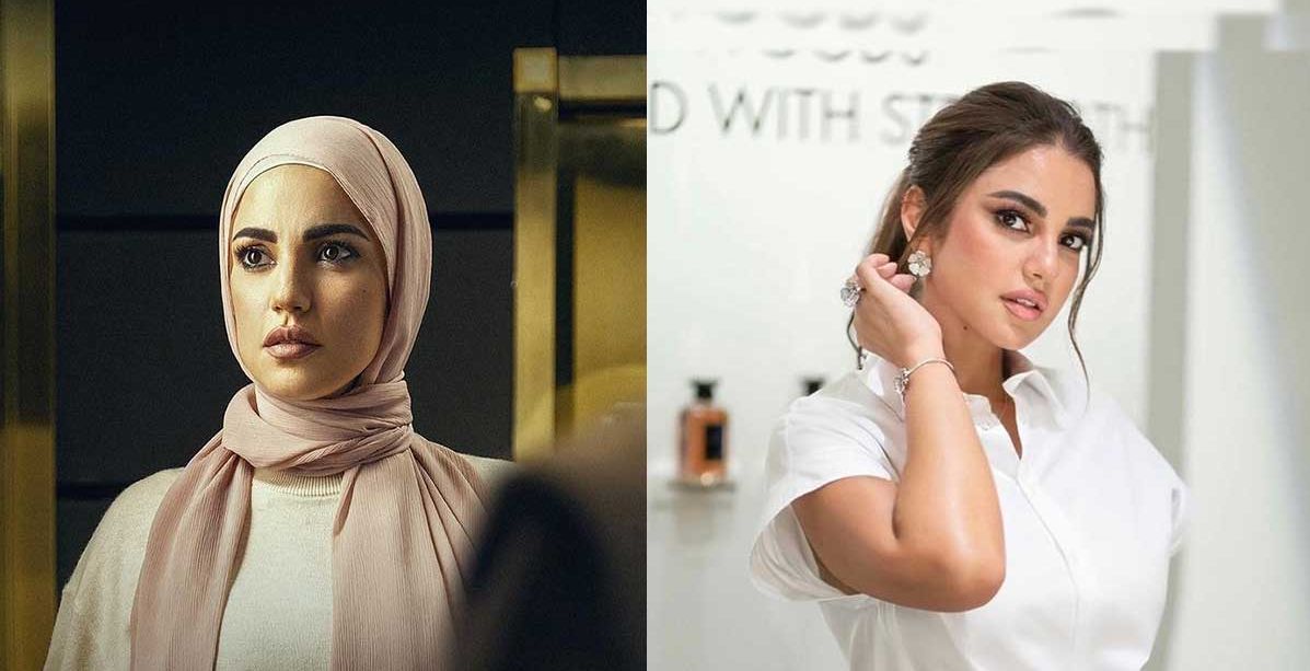 درة زروق بالحجاب وبدونه