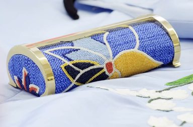 Embroidery, Pattern, Cushion