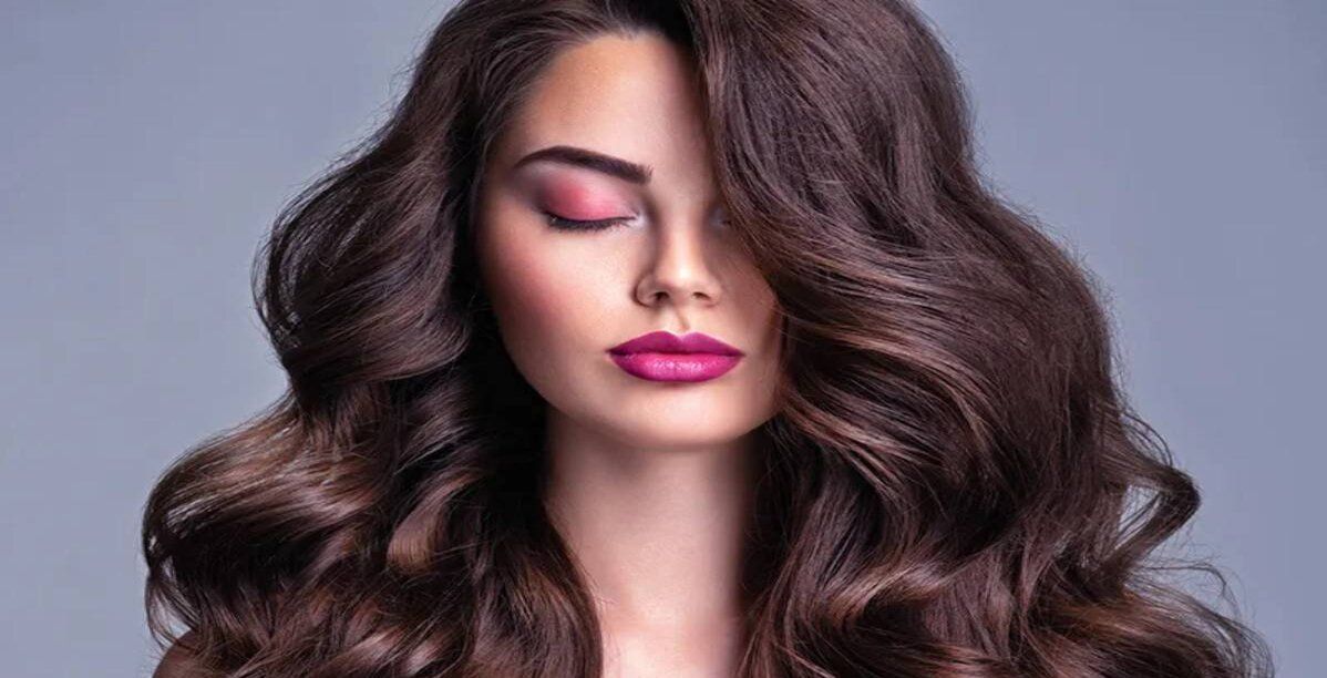 لون شعر بني فاتح