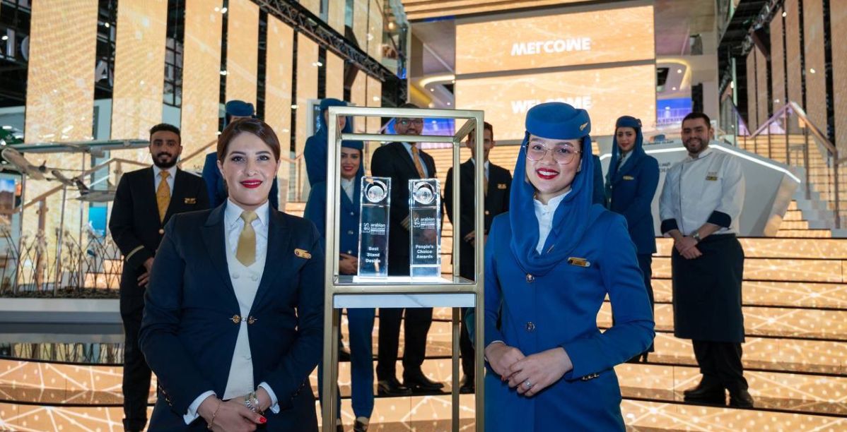 الخطوط السعودية تفوز بجائزتين في سوق السفر العربي 2022