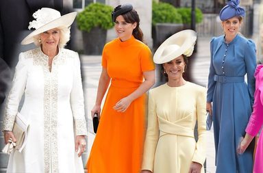 طلالات نساء العائلة الملكية البريطانية خلال الاحتفال باليوبيل البلاتيني