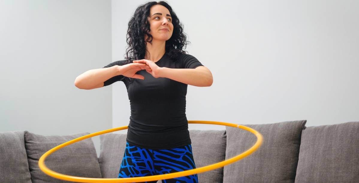 تمرين الهولا هوبس لتنحيف الخصر