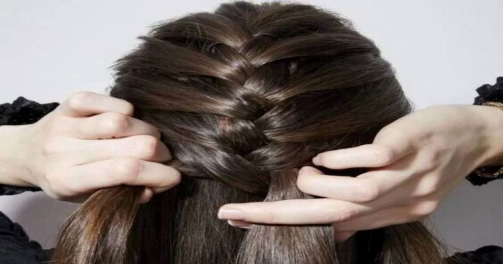 طريقة عمل الضفيرة الفرنسية