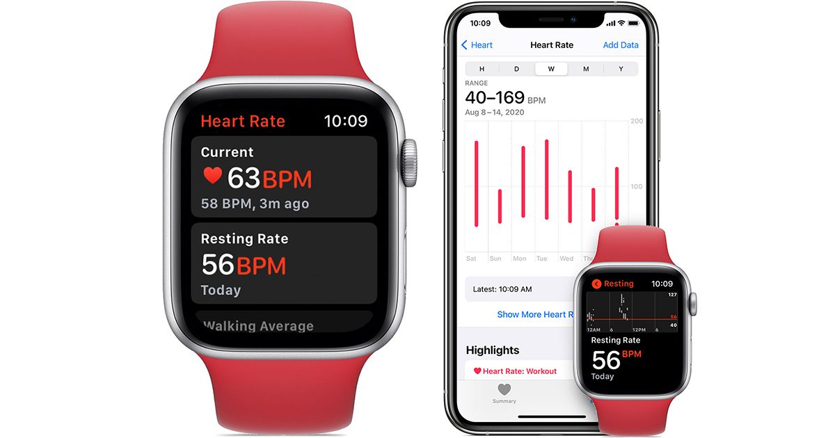 طرق Apple Watch للتركيز على صحة القلب