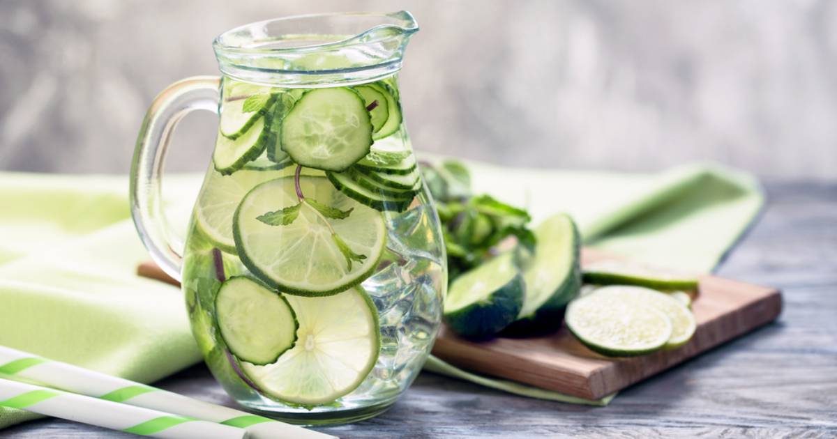 فوائد ماء الخيار