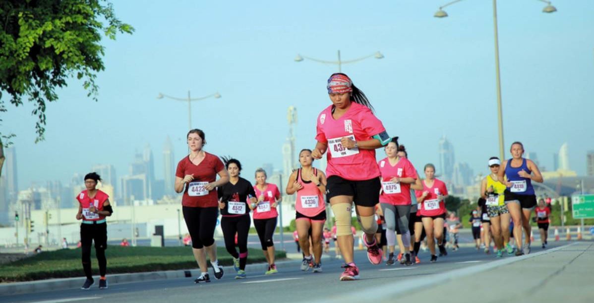 سباق دبي للجري لدعم "السيدات المؤثّرات" للعام 2022