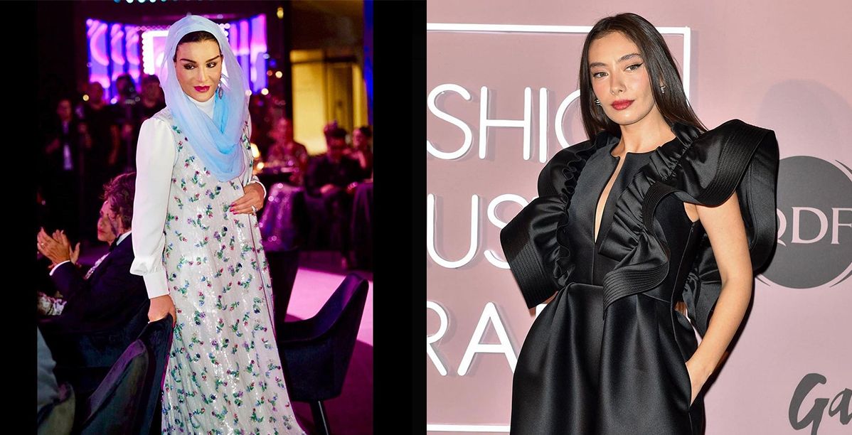 النجمات في Fashion Trust Arabia